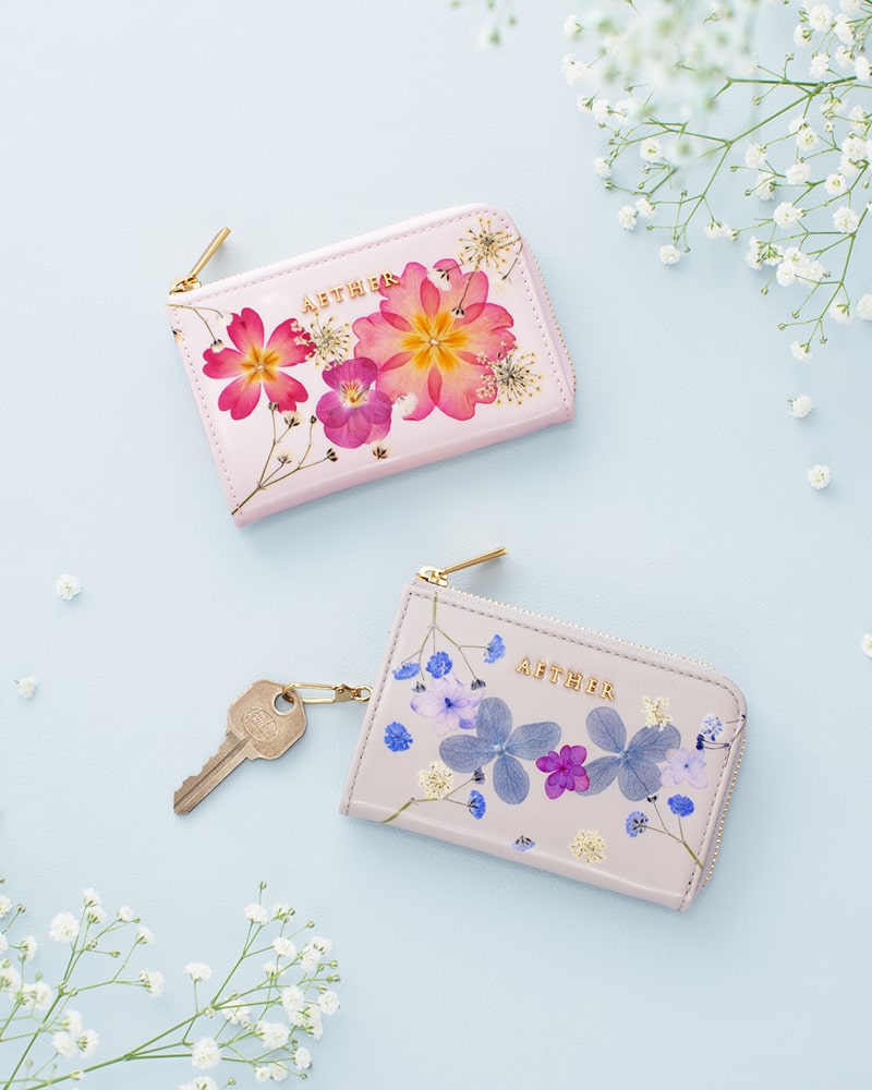 あなたを花に例えたら「イメージフラワー診断」ピオニータイプに似合う財布とキーケース