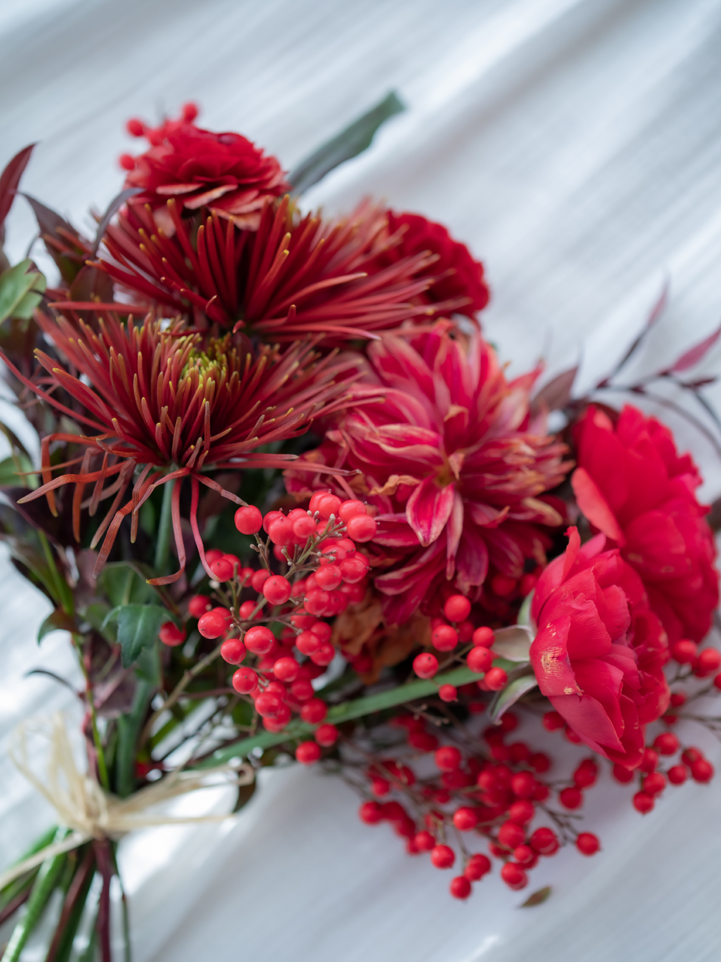 厄除けや火災除けに。お正月に飾りたい赤い花、ナンテン。